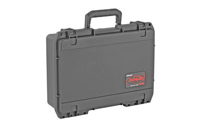 SKB Sports iSeries Single Handgun Hard Case, 12"x8"x3.25", Polypropylene Copolymer, Black 3I-1208-3B-C