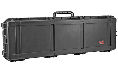 SKB Sports 3i-Series Hard Rifle Case, 60"x18"x8", Black, Waterproof & Dust Tight, Quiet-Glide Wheels