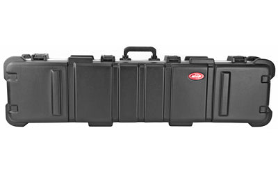 SKB Sports 2SKB-5009 Double Rifle Hard Case with Wheels, 50"x9.5"x6", Black