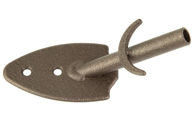 Skull Hooker Flush Wall Mount, Brown Powder Coat Finish, Prong System for Trophy Skulls SKH-FWM-BRN