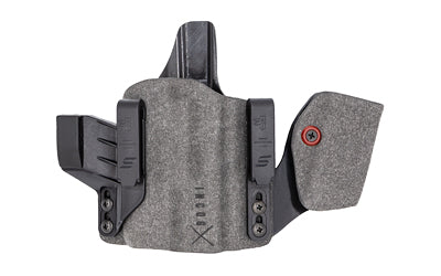Safariland INCOG-X IWB Holster with Integrated Mag Caddy, Glock 43X/48 with Light, Boltaron, Black, Right Hand