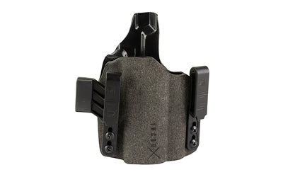 Safariland INCOG-X IWB Holster for Staccato CS/C/P, Microfiber Suede Boltaron, Gray, Right Hand 1336045