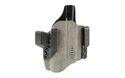 Safariland INCOG-X IWB Holster for Glock 17/19 with Large Light and Red Dot, Suede, Gray, Right Hand 1337166