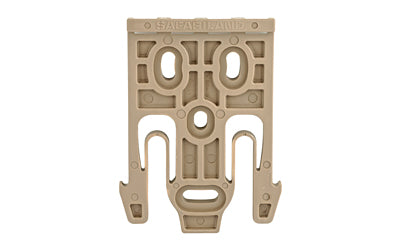Safariland QLS 19 Quick Locking System Holster Fork, Single Kit, Flat Dark Earth