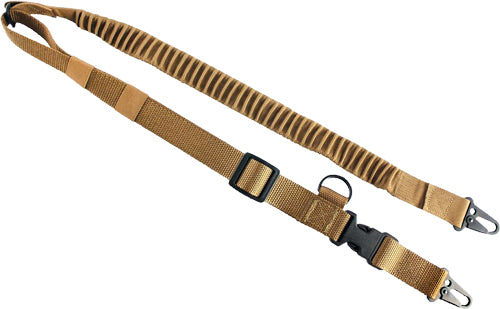 US Tactical C3 2-to-1 Point Shock Webbing Sling 37-55" Coyote