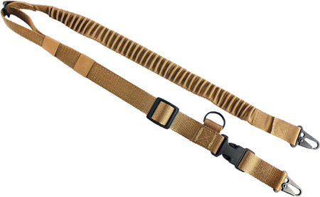 US Tactical C3 2-to-1 Point Shock Webbing Sling 37-55" Coyote