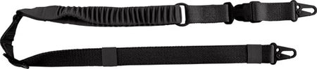 US Tactical C4 2-to-1 Point Shock Webbing Sling 34-55" Black