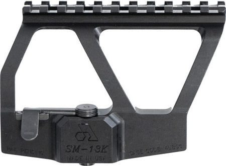 Arsenal SM-13K 5" Picatinny Rail Scope Mount for AKS-74 Black Aircraft Aluminum