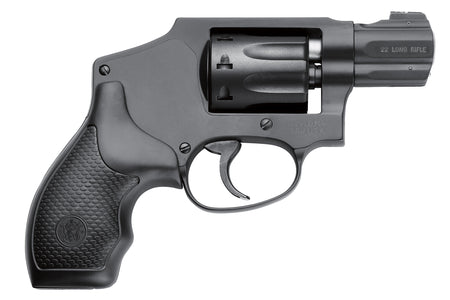 Smith & Wesson 103043 Model 43 Classic 22 LR 8 Shot 1.88" Black Stainless Steel Barrel, Black Aluminum Cylinder & J-Frame, Snag-free Internal Hammer, No Lock
