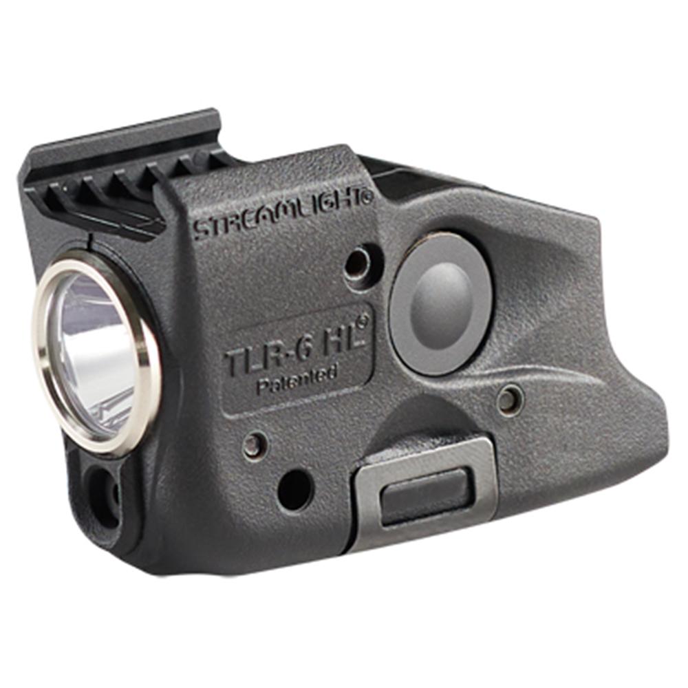 Streamlight TLR-6 HL Weapon Light 300 Lumen with Red Laser for Glock 43x/48 - Black