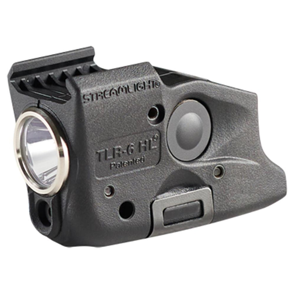 Streamlight TLR-6 HL Weapon Light 300 Lumen with Red Laser for Glock 43x/48 - Black