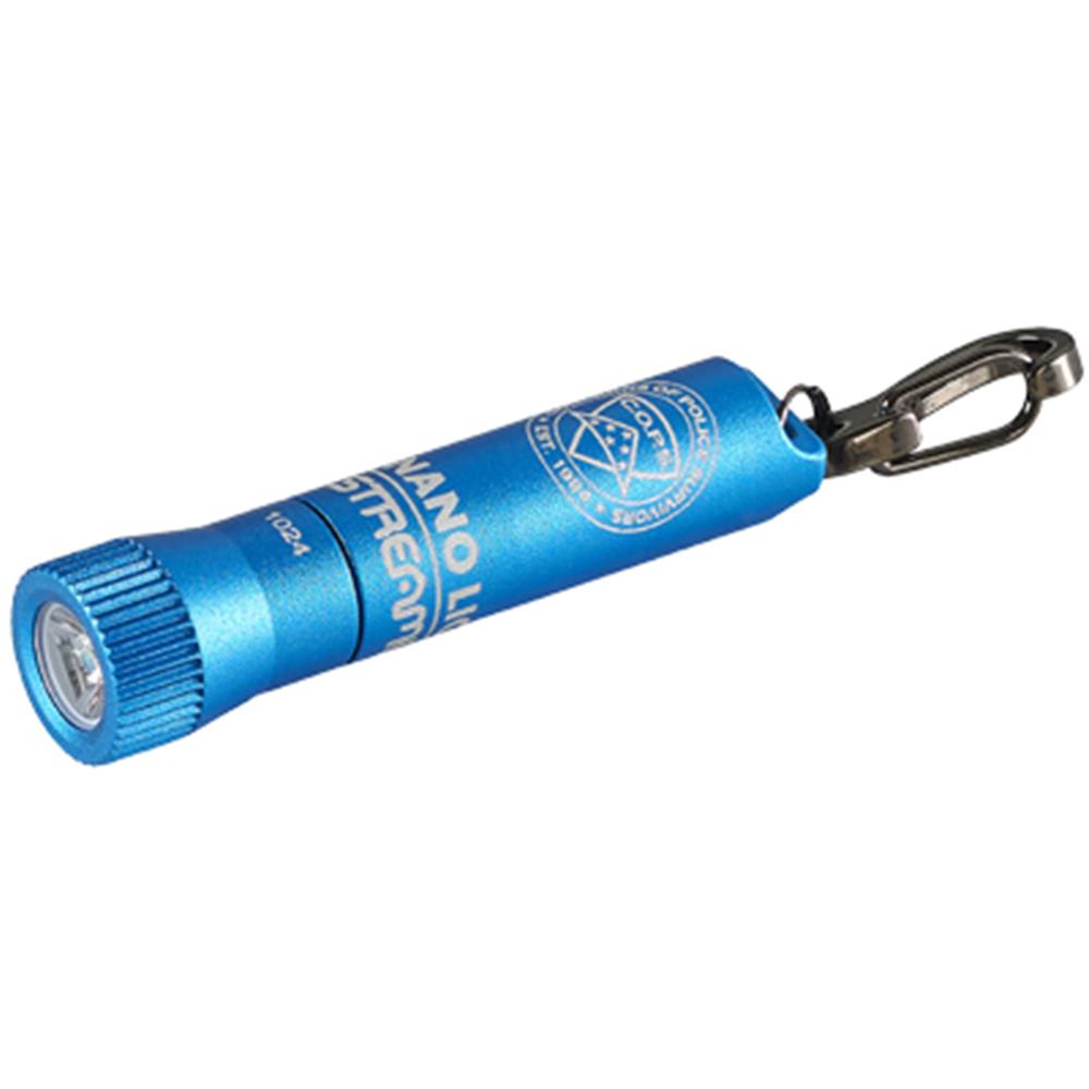 Streamlight C.O.P.S. Nano Light II Keychain Flashlight 20 Lumen Blue