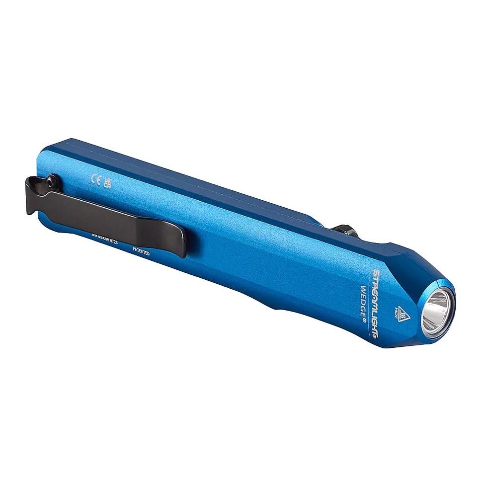 Streamlight Wedge Slim EDC Pocket Flashlight 300 Lumens Blue