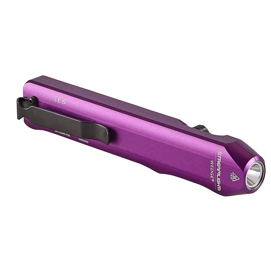 Streamlight Wedge Slim EDC Flashlight 300 Lumens Purple