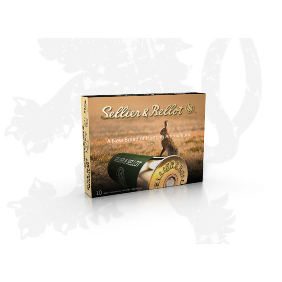 Sellier and Bellot Buck Shot Hunting 12 Pellets 12 Gauge 2.75 in / 2.75 in #1 Buck 1-1/8 oz