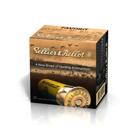 Sellier and Bellot Favorit Hunting 20 Gauge 2.75 in / 2.75 in #2 Buck 1 oz