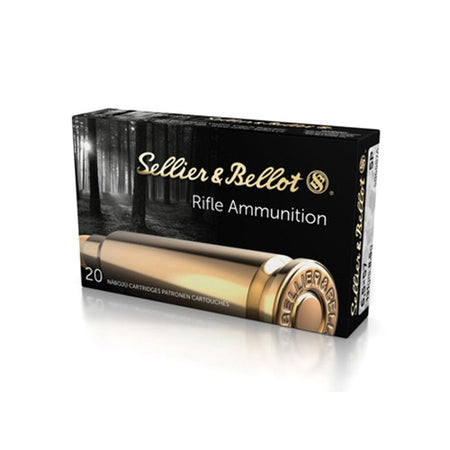 Sellier and Bellot Rifle 6.5x57mm Mauser 131 gr JSP ammo