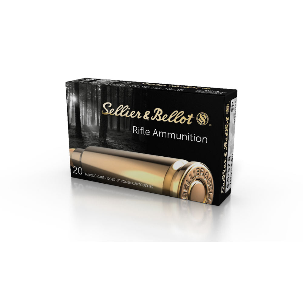 Sellier and Bellot Rifle 6.5X57mmR 131 gr JSP ammo