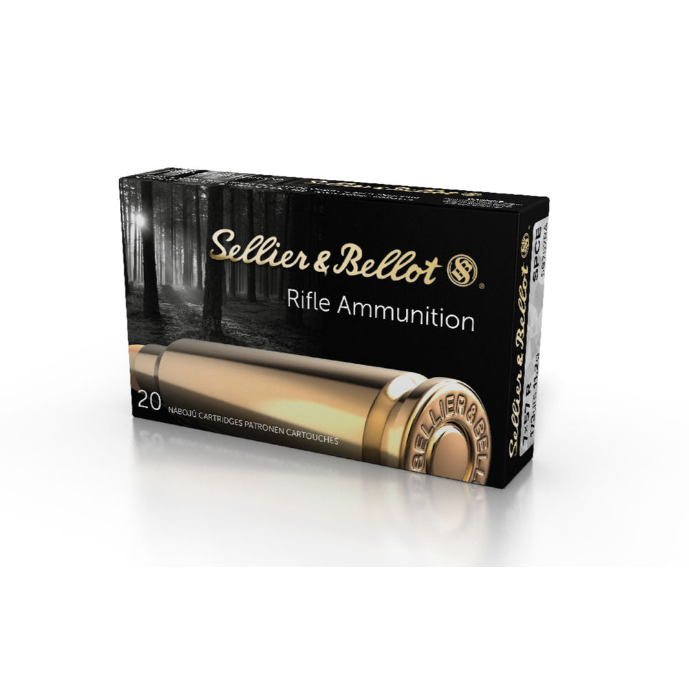 Sellier and Bellot Rifle 7x57mmR 173 gr JSP ammo