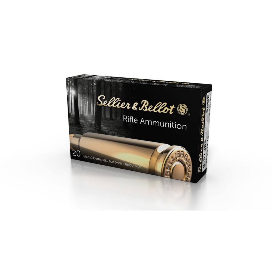 Sellier and Bellot Rifle 8x57mm JRS 196 gr JSP ammo