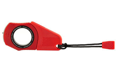 SOG Rapid Rescue Compact Emergency Tool, Seatbelt Cutter & Glass Breaker, Rescue Red