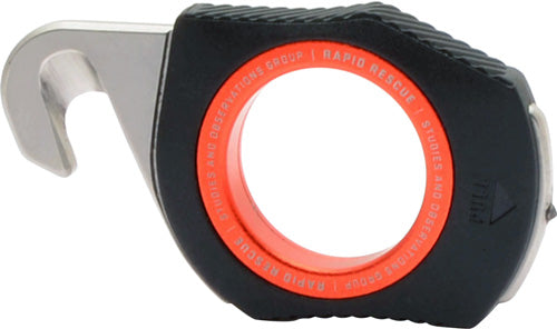 SOG Rapid Rescue Emergency Tool Black/Red with Belt Cutter