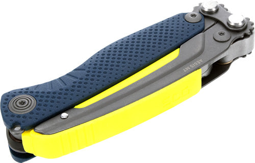SOG Aegis Multi-Tool Indigo/Acid 4-Tool Folding Design
