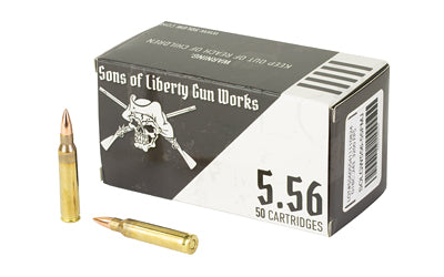 Sons of Liberty  5.56x45mm NATO 55 gr FMJ ammo