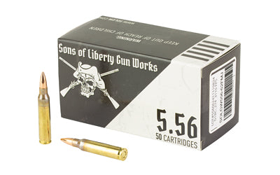 Sons of Liberty  5.56x45mm NATO 62 gr FMJ ammo