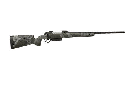 Seekins Precision 0011710263-F Havak PH3 7mm PRC 22" Black Fluted Threaded Barrel, Black Picatinny Rail Steel Receiver, Adj Cheek Riser Mountain Shadow Synthetic Stock
