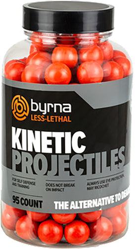 Byrna Kinetic Projectiles 95-Count Tub .61 Cal for CL Launcher