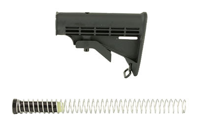 Spike's Tactical Complete M4 Stock Kit with ST-T2 Buffer, Tube, Spring, Castle Nut, AR-15, Black