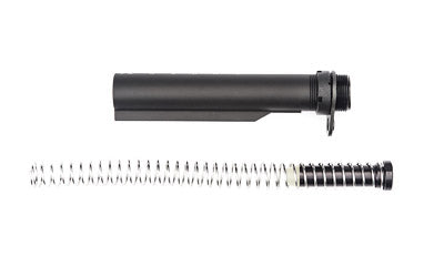 Spike's Tactical Rifle Buffer Tube Assembly Kit, AR-15, Includes Buffer, Tube, Spring, Castle Nut and End Plate, Black SLA500R-K