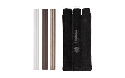 Spyderco ProFile Stone Set 701MFCBN, 3-Piece Knife Sharpener, 8", Ceramic and CBN, Includes Pouch