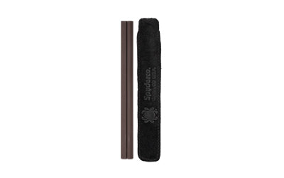 Spyderco ProFile Stone Medium, 8" Ceramic Knife Sharpener, Brown, ~600 Grit, Includes Suede Pouch 701M
