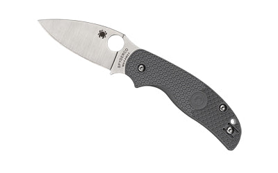Spyderco Sage 5 Lightweight Folding Knife, 3" Maxamet Blade, Gray FRN Handle C123PGY