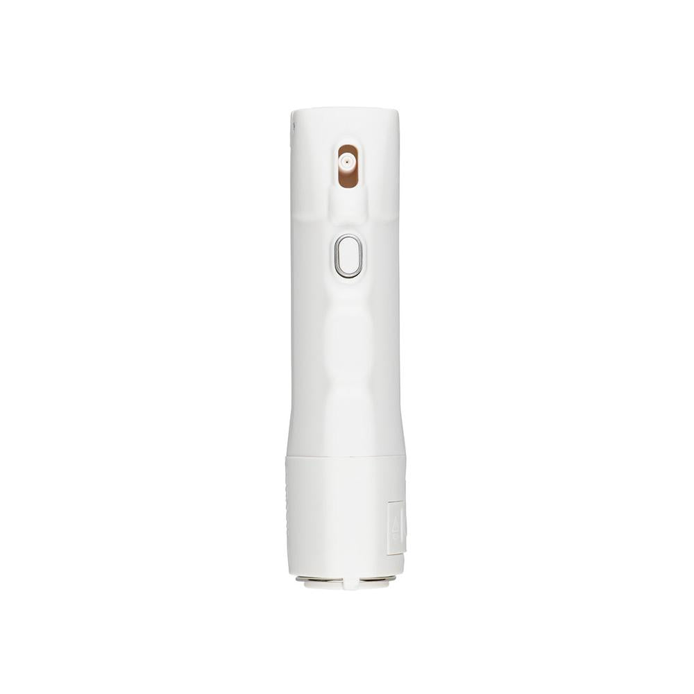 SABRE 2-In-1 Pepper Spray with Personal Alarm Textured Case Snow White
