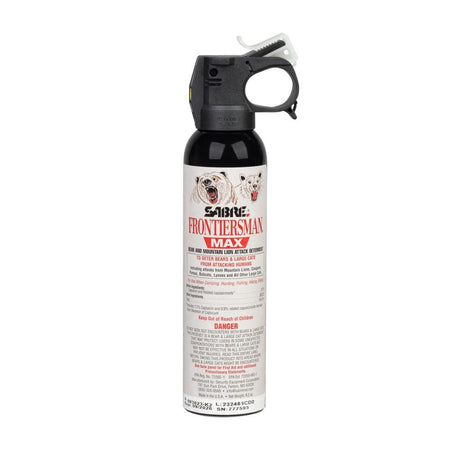 SABRE Frontiersman MAX Bear and Mountain Lion Spray 9.2 oz 40ft Range