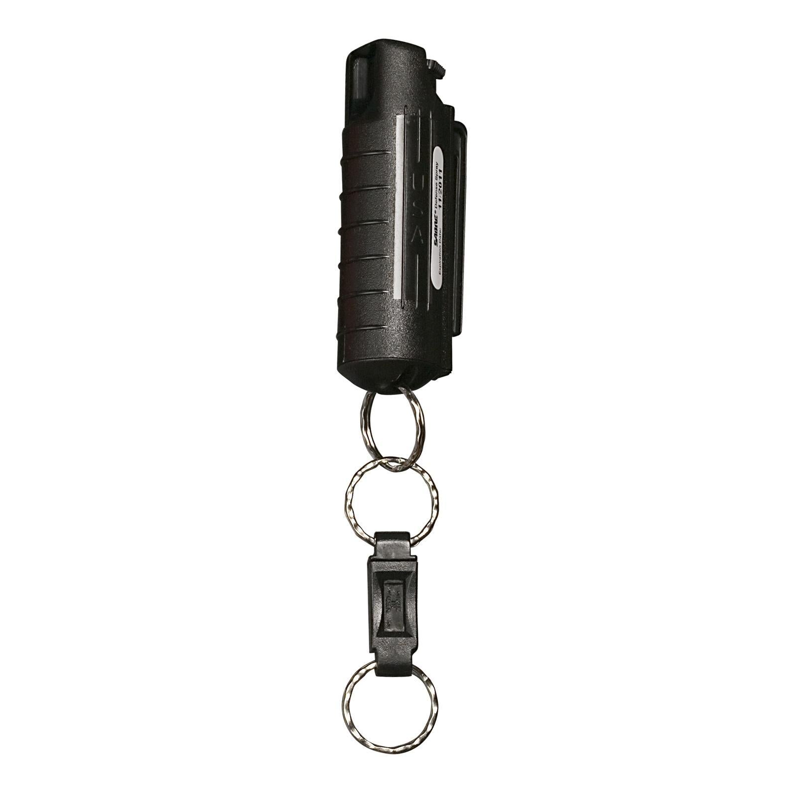 Sabre Advanced 3-in-1 Defense Pepper Spray Key Ring Canister