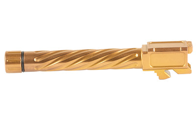 Shadow Systems Match Grade 5" Threaded Barrel, Spiral Fluted, 9MM, DR Models, Bronze Carbo-Nitride SG9CL-00-03TSPL-BRZ