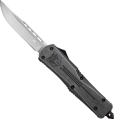 CobraTec Small FS3 OTF Stonewash 3" D2 Drop Point Knife