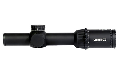 Steiner T6Xi Rifle Scope, 1-6x24mm, 30mm Tube, KC-1 Reticle, First Focal Plane, Matte Black 5103