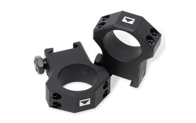 Steiner T Series Scope Rings, 30mm High, Picatinny Mount, Black 5962