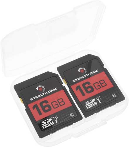 Stealth Cam 16GB SDHC Memory Card 2-Pack Class 10 Super Speed