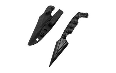 Stroup Knives Ultralite Non-Metallic Fixed Blade Knife 3.75" Spear Point Zytel 7.5" OAL Black w/ Sheath ULNM-B