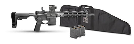 Springfield Armory STV9115556BPLCV2PAC SAINT Victor V2 Gear Pac 5.56 NATO 10+1 11.50" Black Melonite Barrel, M-LOK Handguard, Black Hardcoat Anodize Aluminum Receiver w/Picatinny Rail, Black Polymer S