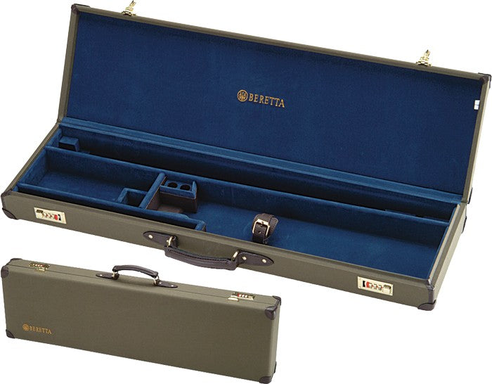 Beretta Luggage Case for O/U Shotguns Canvas Leather Loden