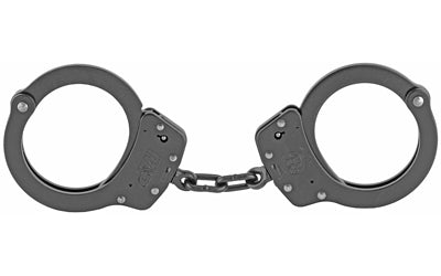 Smith & Wesson M100 Chain Handcuffs, Melonite Finish, Lever Lock, Double-Locking System