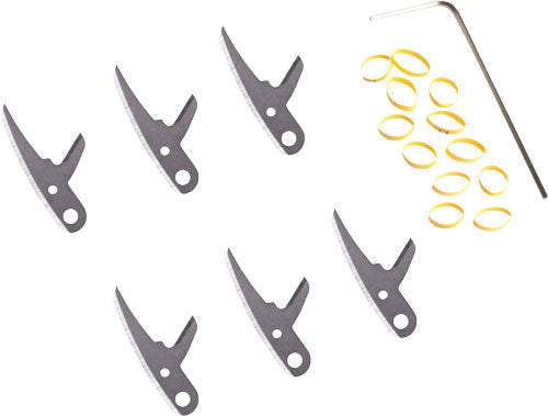 Swhacker Levi Morgan 2-Blade Curved 100gr Replacement Broadhead Blades