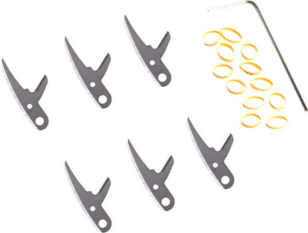 Swhacker Levi Morgan 2-Blade Curved 100gr Replacement Broadhead Blades